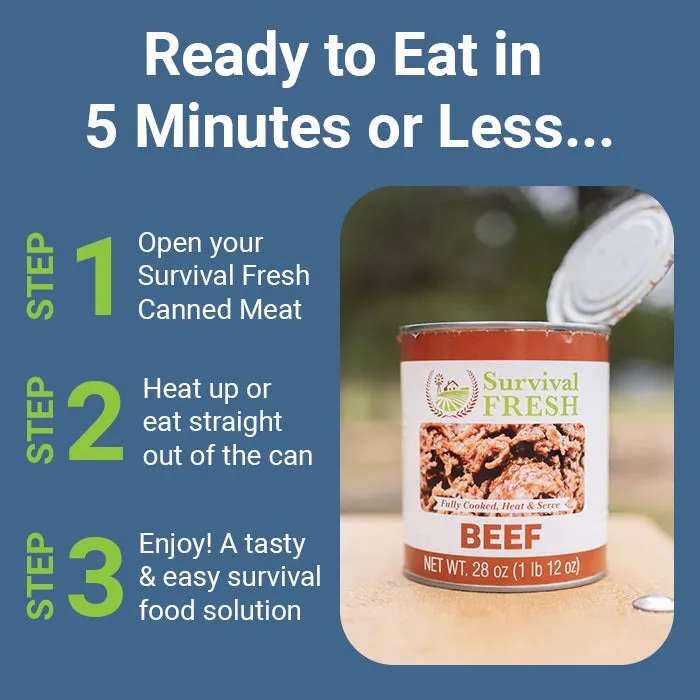 Mixed Meat 3 Can Sampler Pack