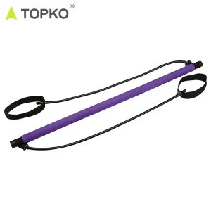 Multifunctional adjustable pilates bar yoga bar exercise stretching