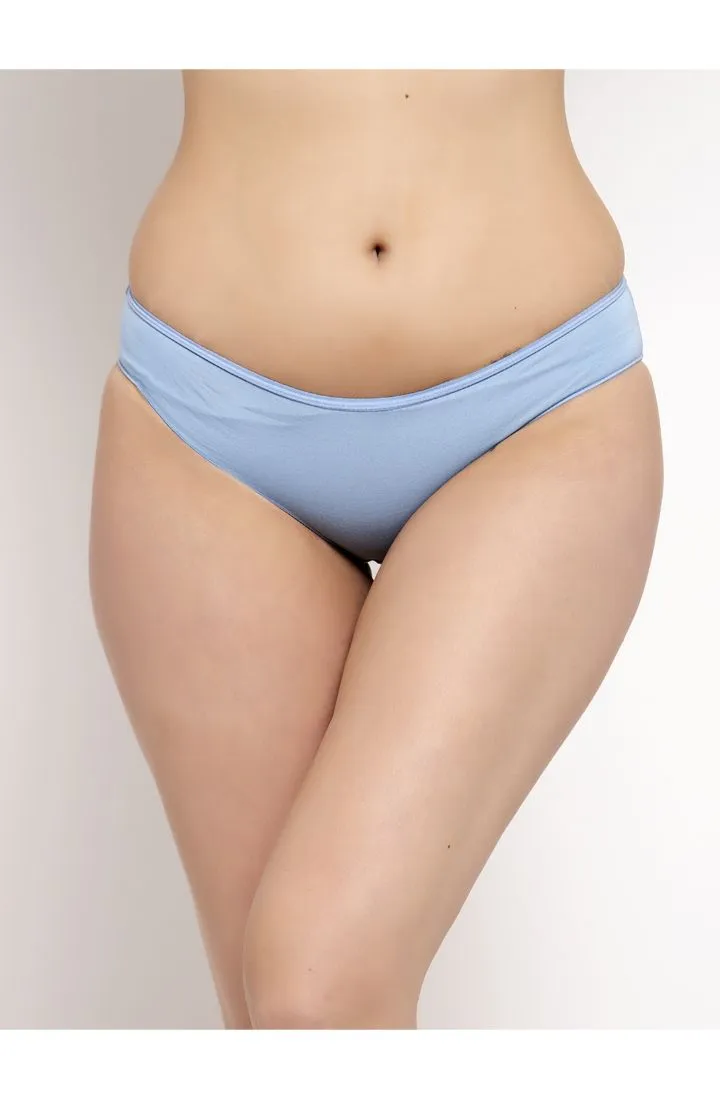 Plain Bikini Modal Panty - Sky Blue