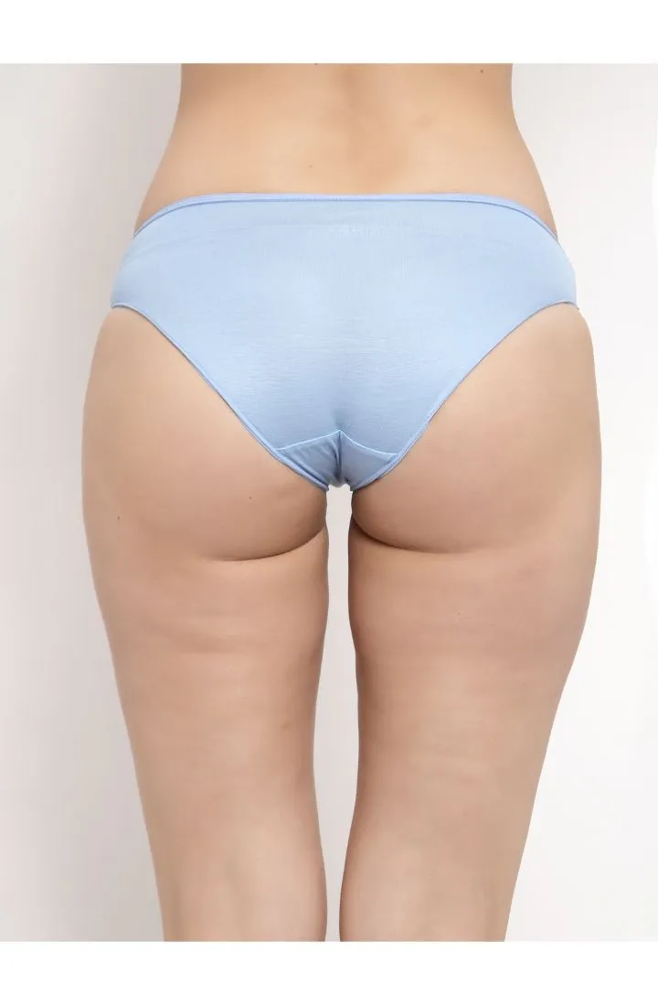 Plain Bikini Modal Panty - Sky Blue