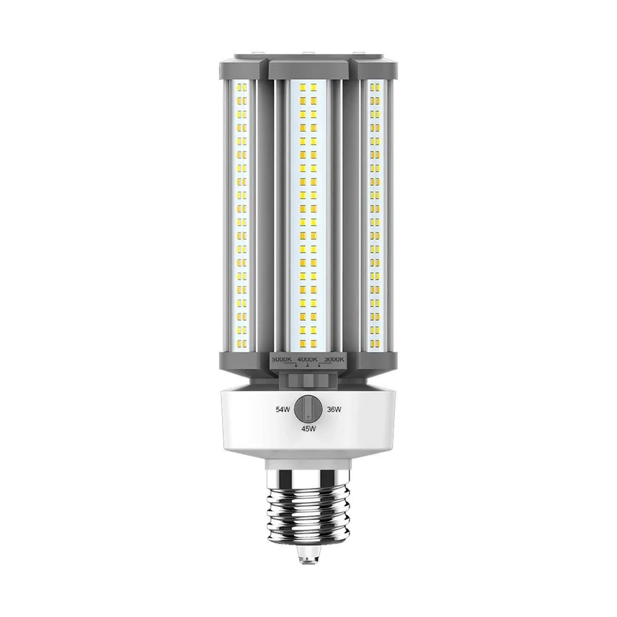 Post Top LED Lamp, 36W|45W|54W, 7850 Lumens, Selectable CCT, EX39 Mogul Base, 120-277V