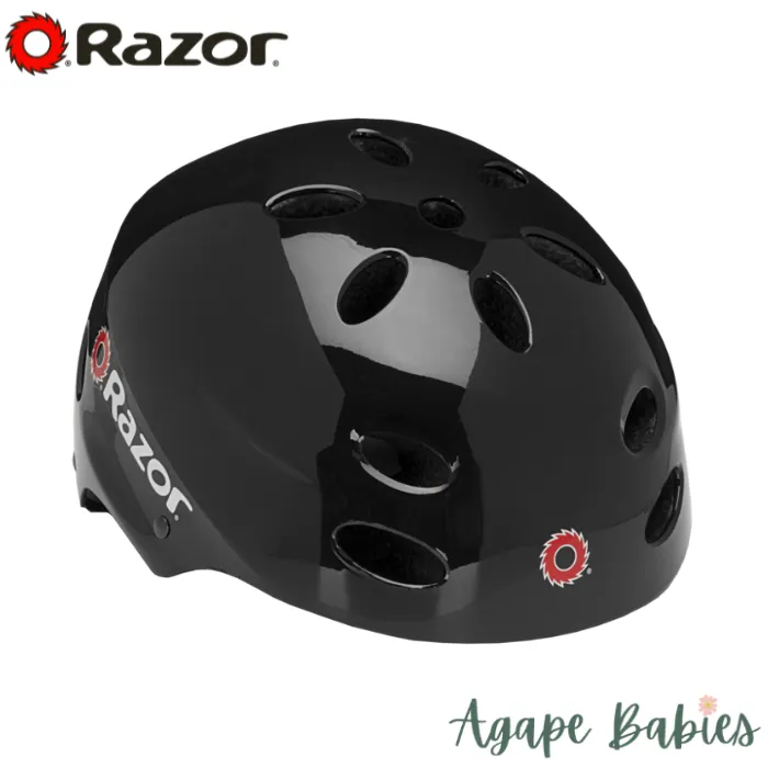 Razor Helmet - Black, Youth, Small