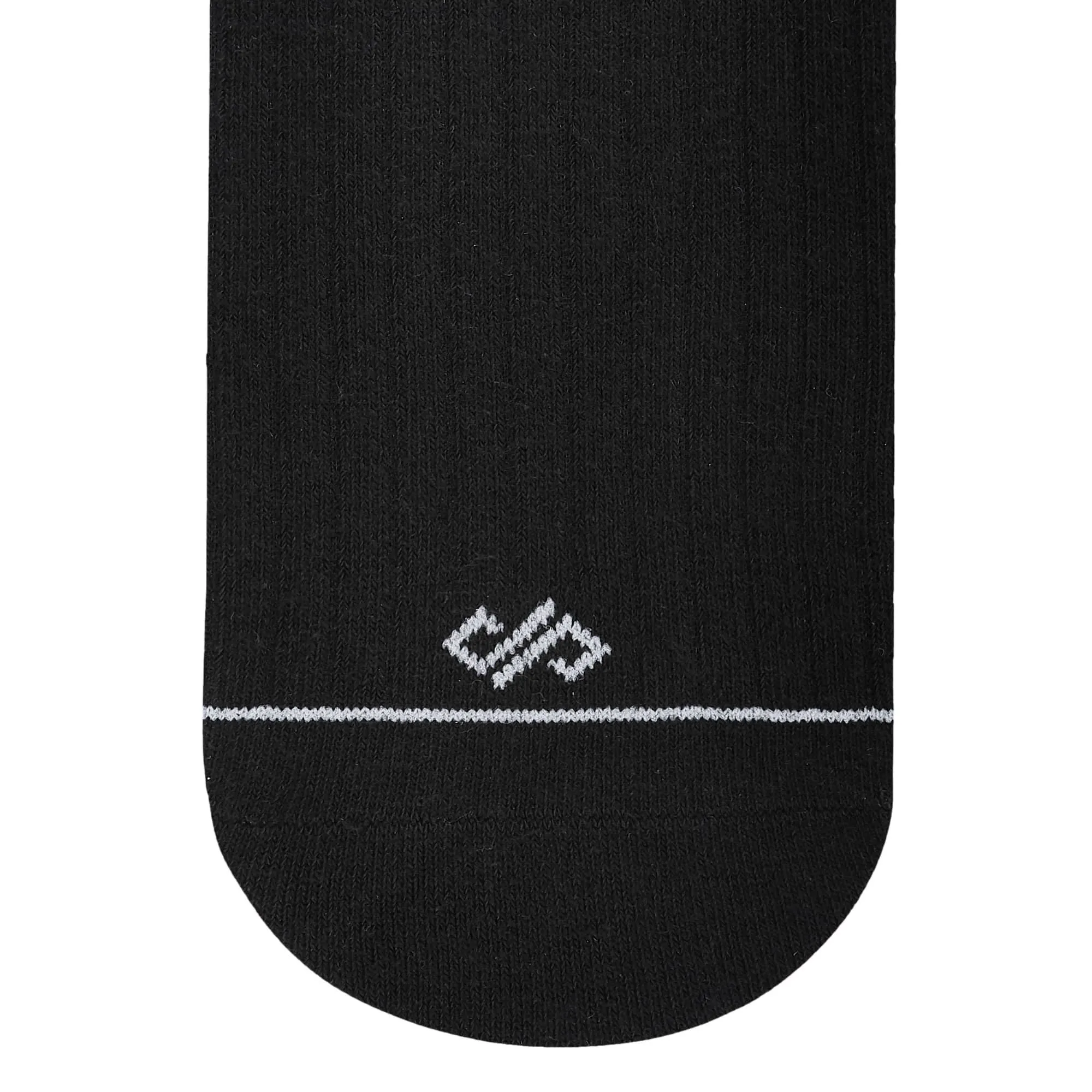 Solid Cotton Unisex Crew Black Socks - 3-Pair Set for All-Day Comfort