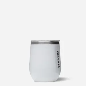 Stemless Wine Cup 12oz (Gloss White)