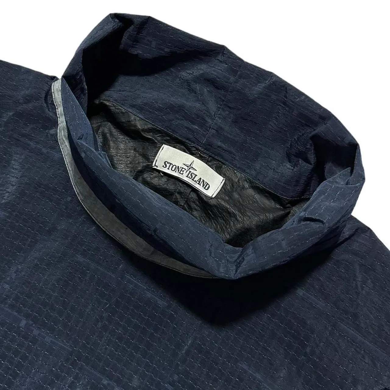 Stone Island House Check Nylon Smock Jacket