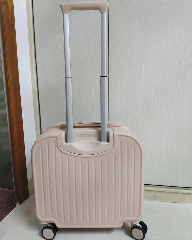 SZSYXSM suitcase, travel rolling luggage aluminum frame PC hard face