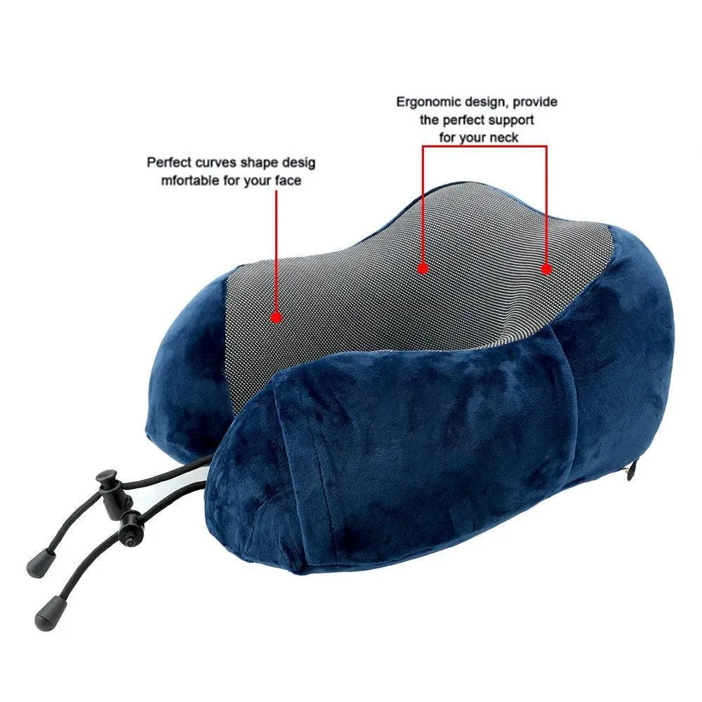 Ultimate Ergonomic Travel Pillow for Neck Pain Relief and Support