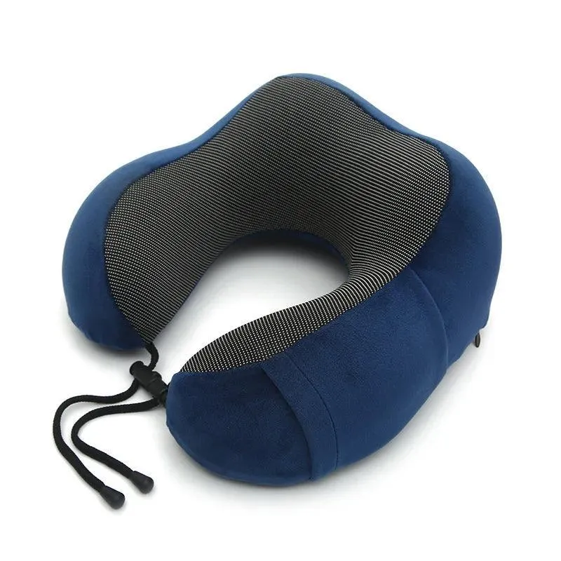 Ultimate Neck Support Travel Pillow with Orthopedic Memory Foam for Comfort and Relief