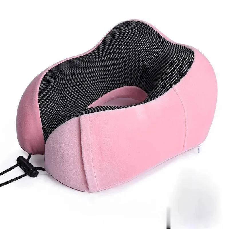 Ultimate Neck Support Travel Pillow with Orthopedic Memory Foam for Comfort and Relief