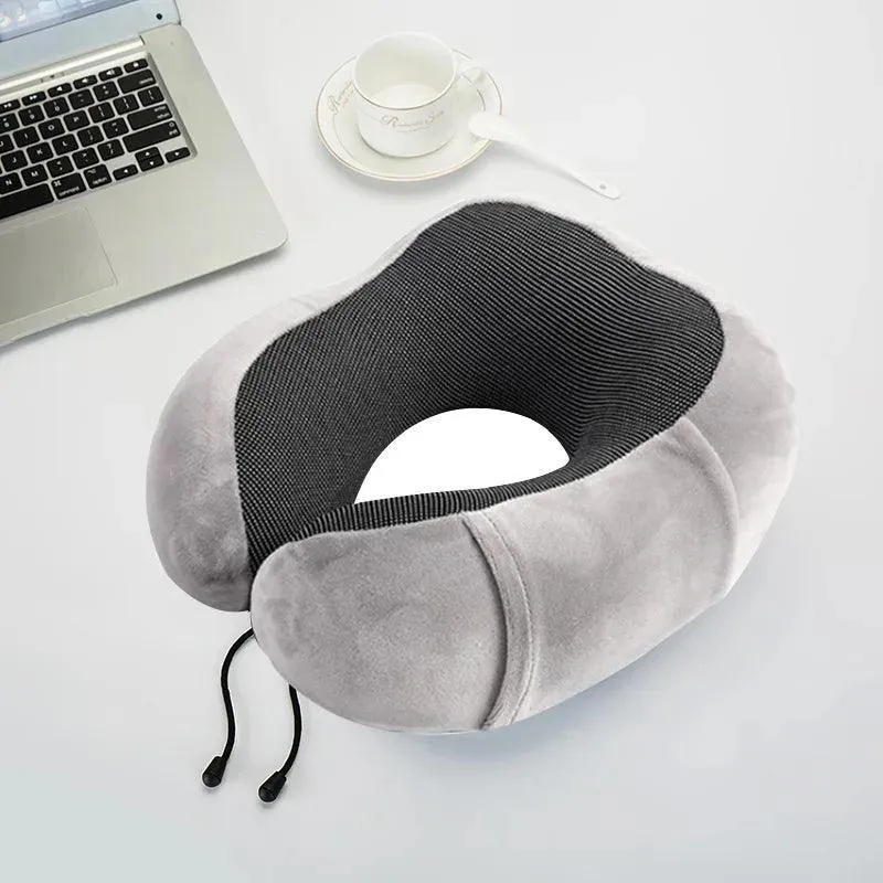Ultimate Neck Support Travel Pillow with Orthopedic Memory Foam for Comfort and Relief