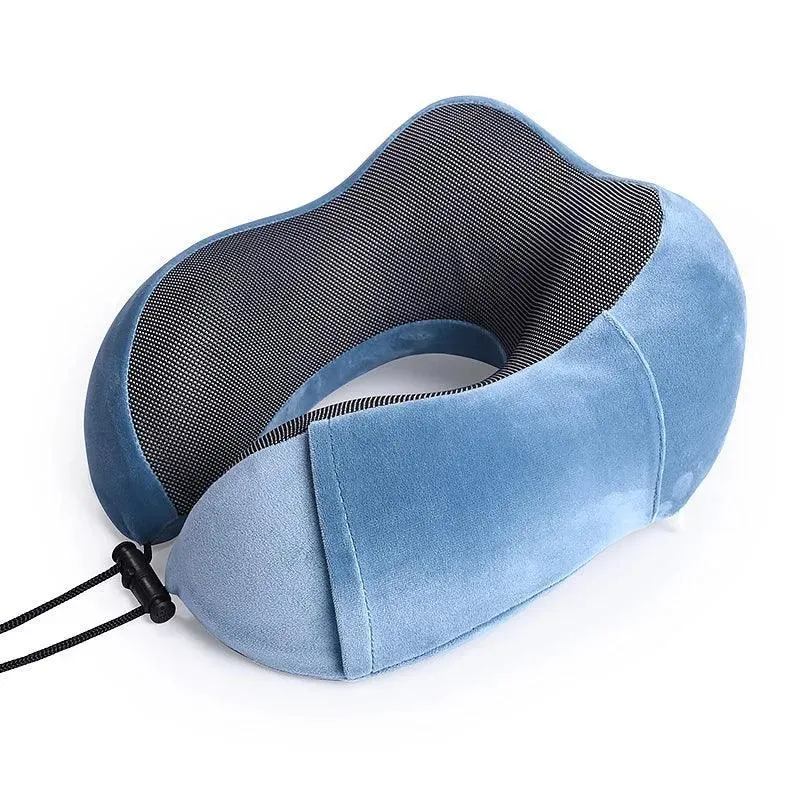 Ultimate Neck Support Travel Pillow with Orthopedic Memory Foam for Comfort and Relief