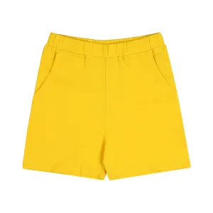 Unisex Organic Cotton Shorts- Dandelion Yellow