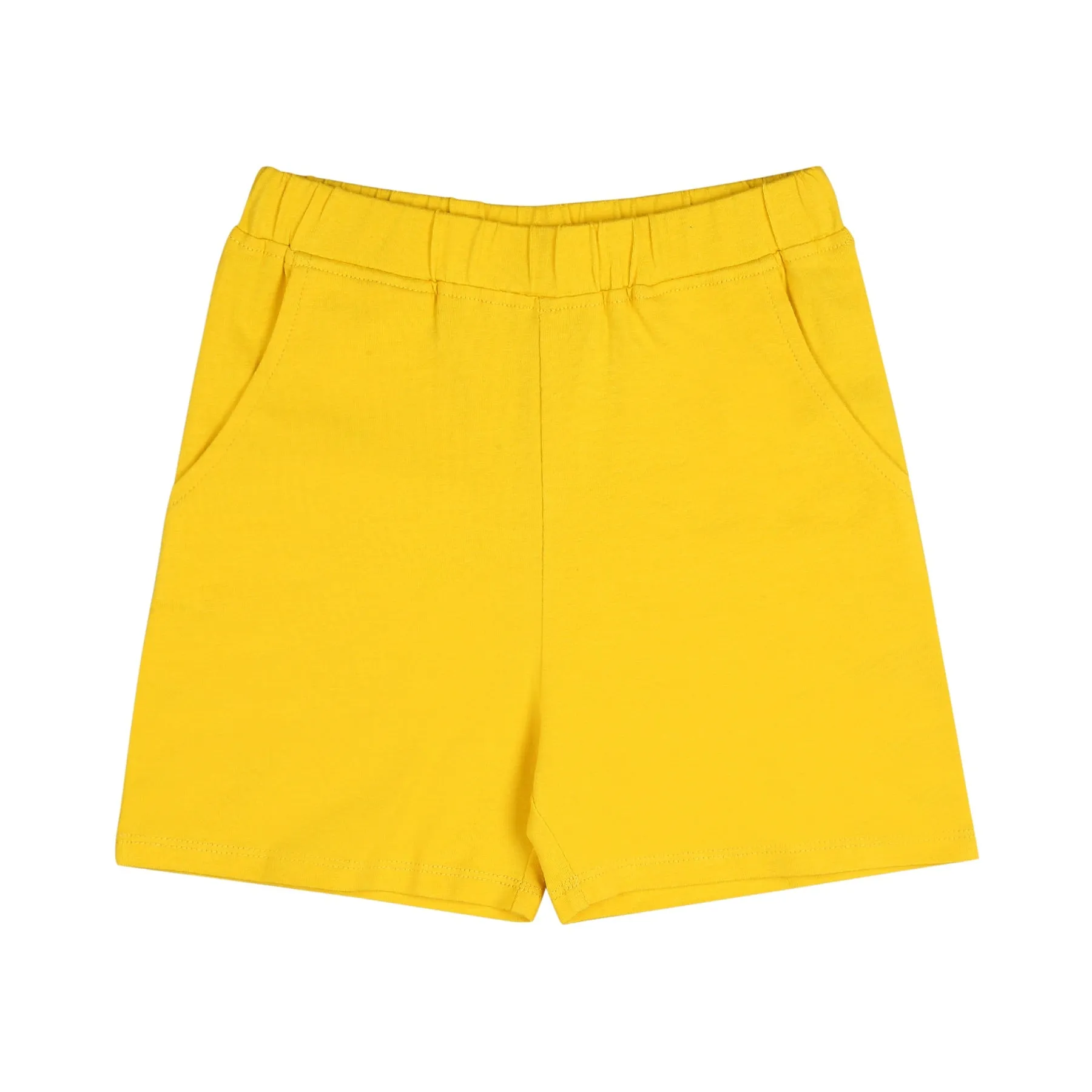 Unisex Organic Cotton Shorts- Dandelion Yellow