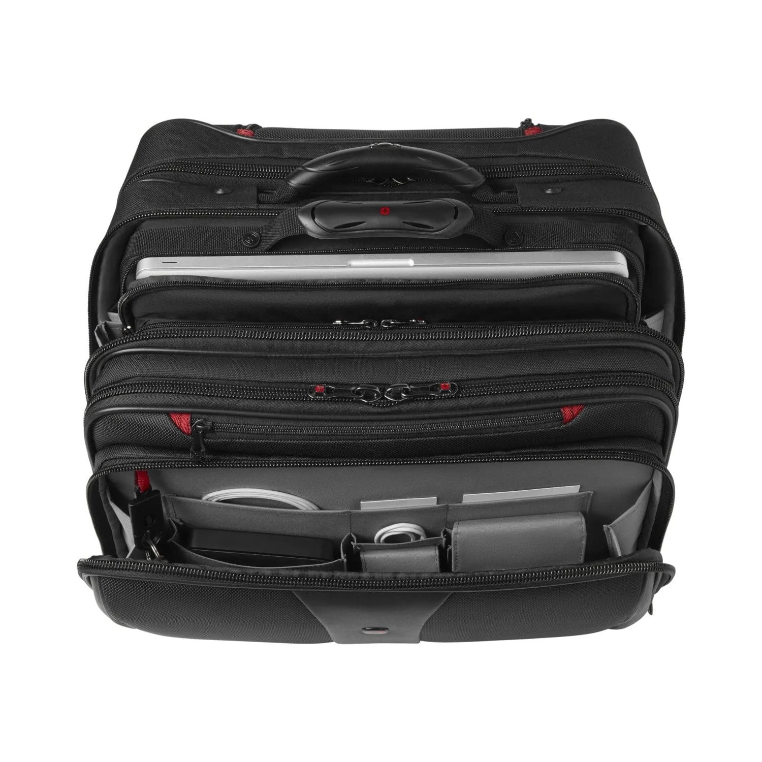 Wenger Patriot 2-Piece Business Set with Comp-U-Roller and Matching 15.6'' Laptop Case - 600662